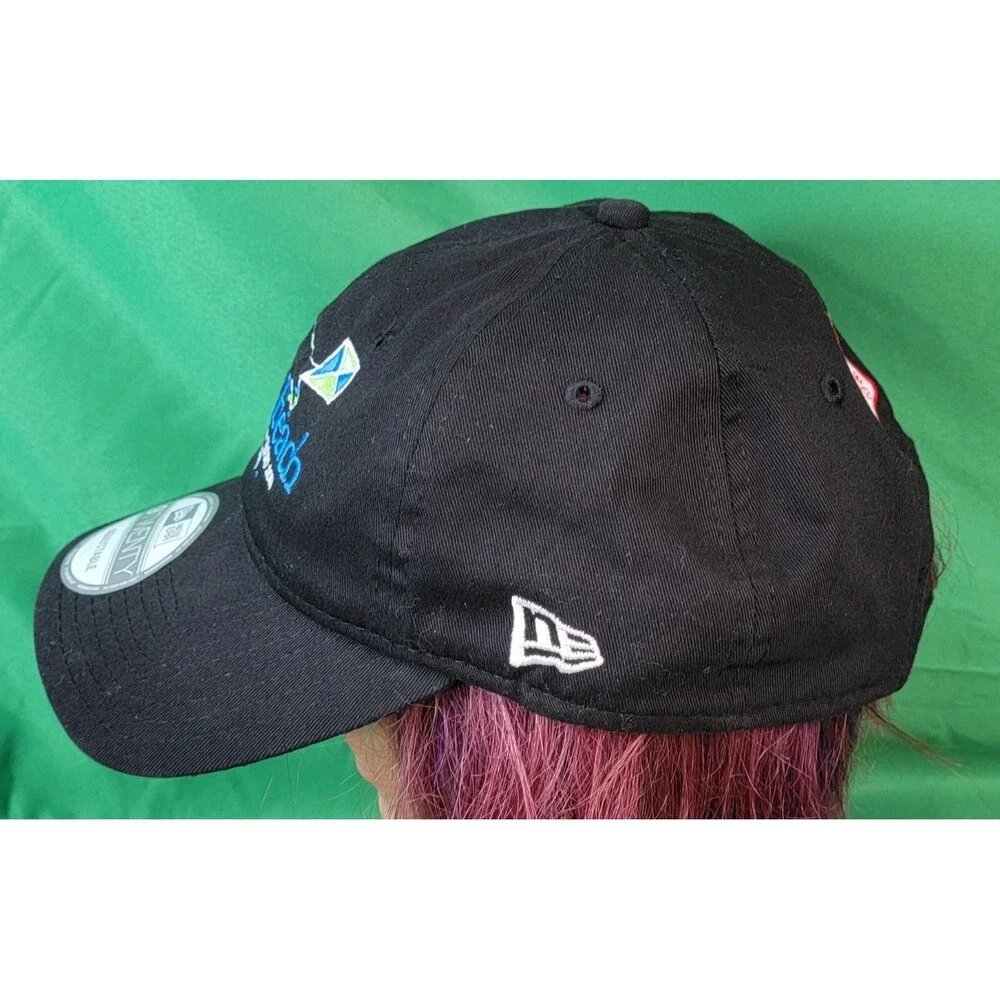 New Era Cradle Beach Camp Angola NY Adjustable State Farm Hat Cap 9Twenty